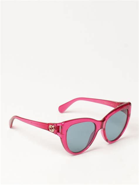 gucci occhiali fuxia|Gucci Occhiali da sole .